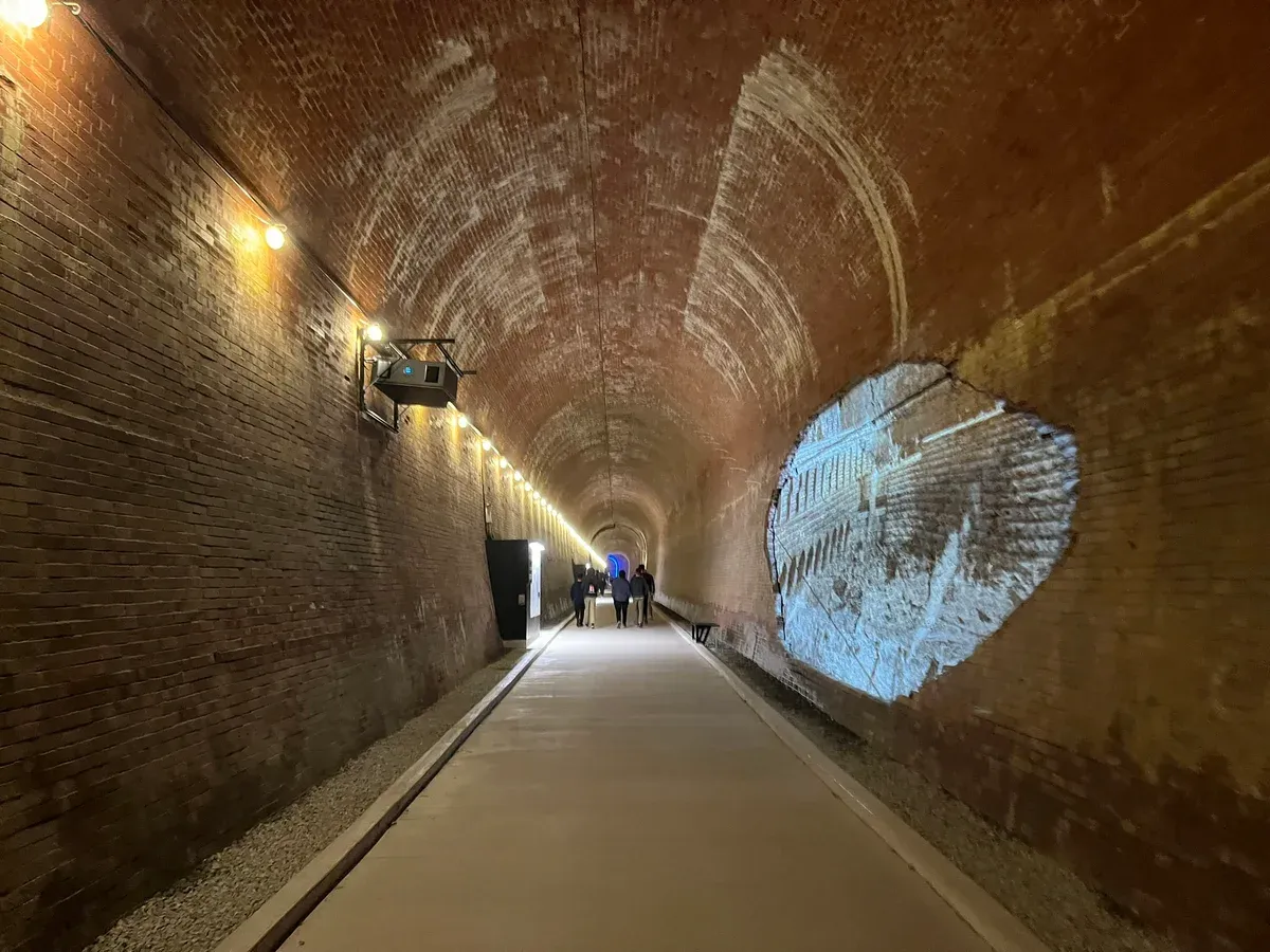 The Niagara Parks Power Station tunnel, a stop on some Niagara Falls tours from Toronto
